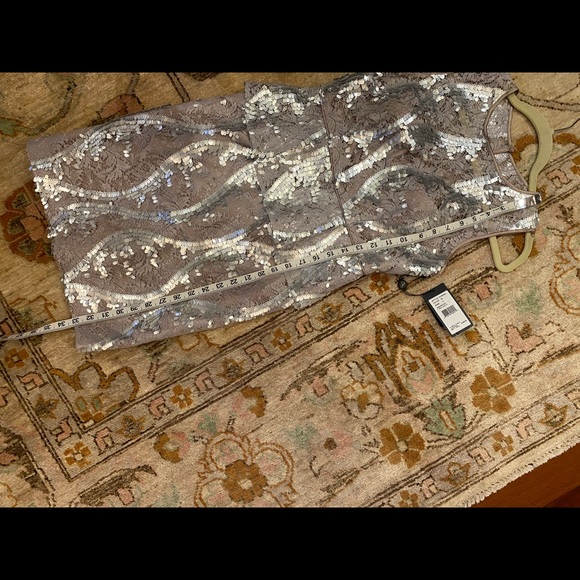 Adrianna Papell fancy cocktail dress. Used once - Picture 8 of 8